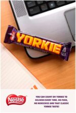 Nestlé Yorkie Raisin and Biscuit Milk Chocolate Bars, 24 x 44 g - Imagen 4