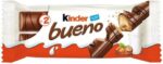 Deliex delicias de Extremadura. Pack 20 Kinder bueno. 40 Barritas rellenas de leche y avellanas cubiertas de chocolate KINDER BUENO (20) - Imagen 3