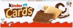KINDER Cards chocolatinas paquete 5 uds 128 gr
