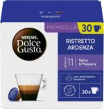 NESCAFÉ Dolce Gusto Espresso Ristretto Ardenza - Cápsulas de Café, 90 Cápsulas (3 x 30) - Intensidad 11 - Café arábica - Originales para cafeteras Dolce Gusto - Imagen 9