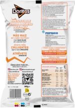 Doritos Tex Mex, Nachos con sabor a queso, Producto de Aperitivo, bolsa individual, 140gr - Imagen 7