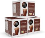NESCAFÉ Dolce Gusto Chococino - Cápsulas de Café, 48 Cápsulas (3x16) - 24 Tazas de Café (2 cáps. por taza) - Bebida chocolateada - Originales para cafeteras Dolce Gusto