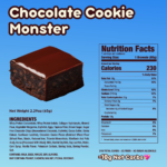 Chocolate Cookie Monster, 12 Count Prime Bites Protein Brownie with 19g Protein and 5g Collagen - Imagen 8
