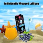 AMOS Music Lollipop Suckers Sugar Free(Strawberry Blueberry Watermelon), Perfect Party Favor Gift Audio Singing Lollipop Individually Wrapped, Novelty Gift Snack. - Imagen 4